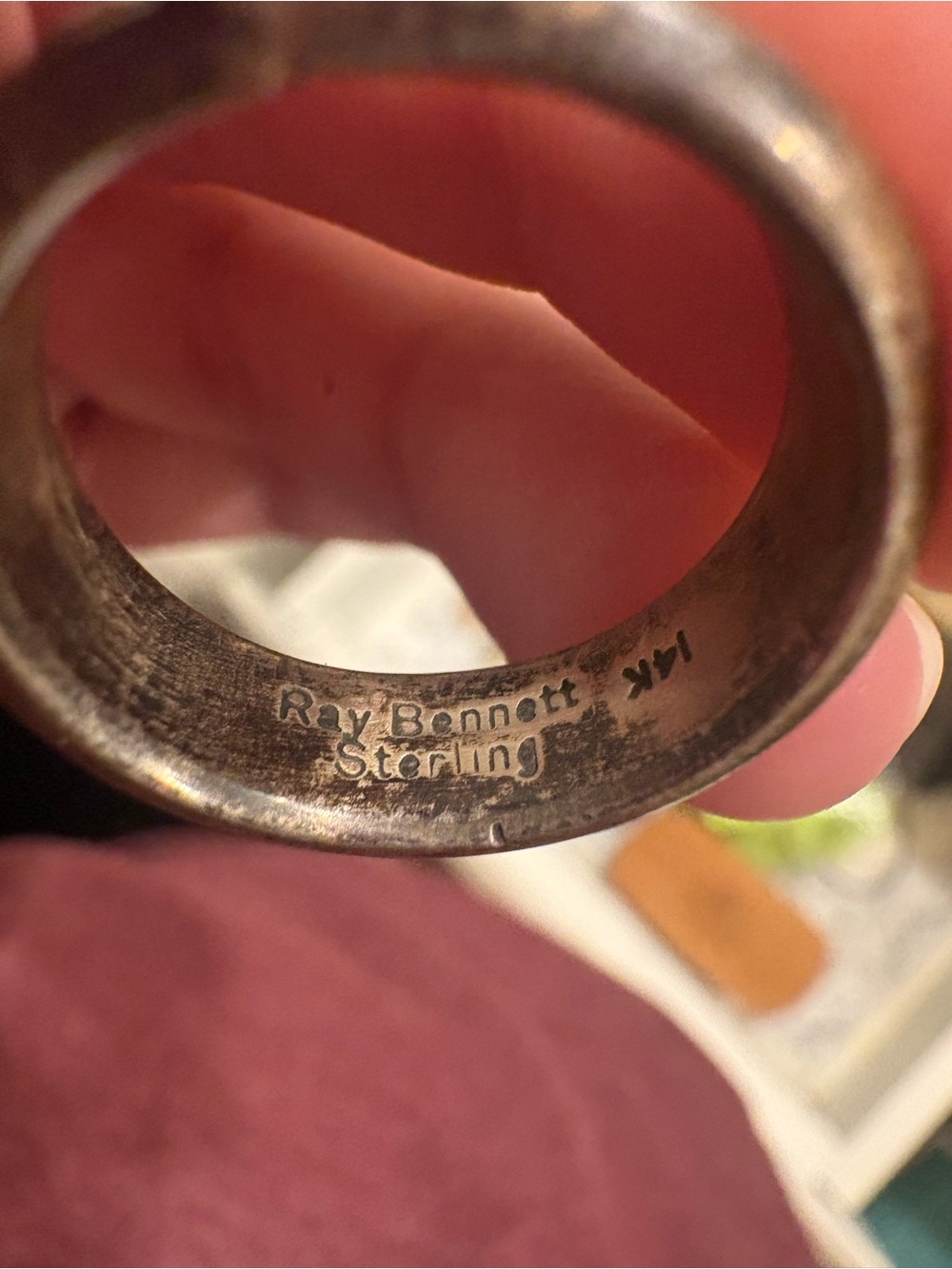 Sterling Wide Band Ring - Silver